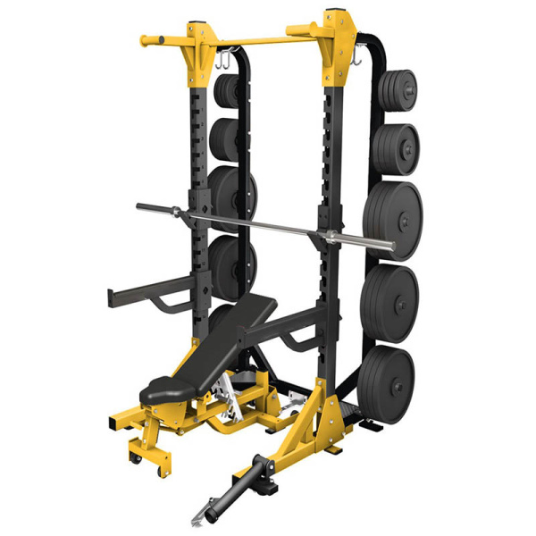 Силовая полурама со скамьей Gymmaster SSH-72