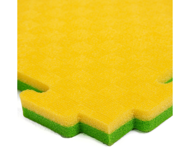 Будо-мат DFC ППЭ-2020 (1*1) желто-зеленый