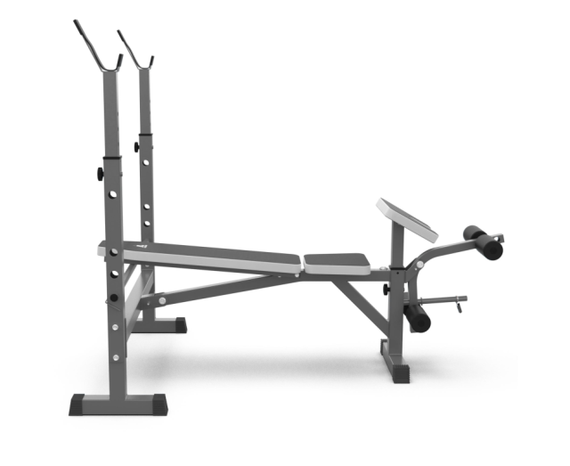 Скамья со стойками под штангу DFC D705 Скамья со стойками под штангу DFC D705