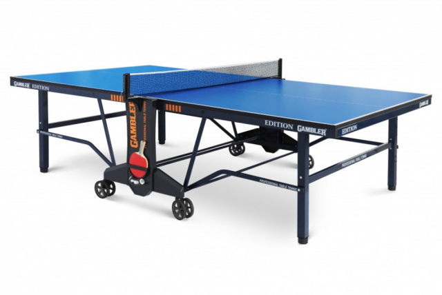 Стол теннисный GAMBLER Edition Indoor BLUE GTS-1 Стол теннисный GAMBLER Edition Indoor BLUE GTS-1