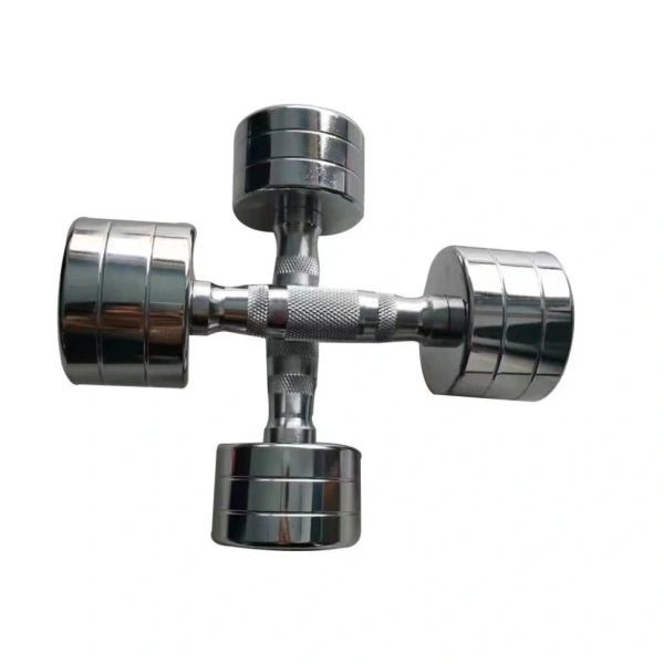 Гантельный ряд хромированный от 1 до 10 кг (пара, шаг 1 кг) STEELFRAME WG