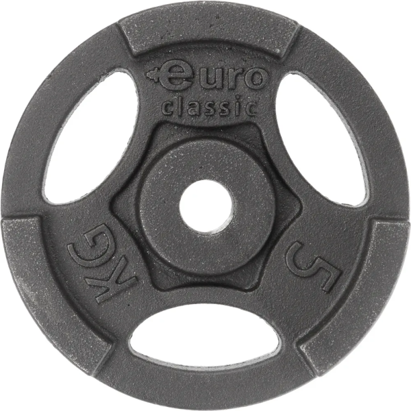 Диск Euro classic чугунный окрашенный d-26 мм 5 кг