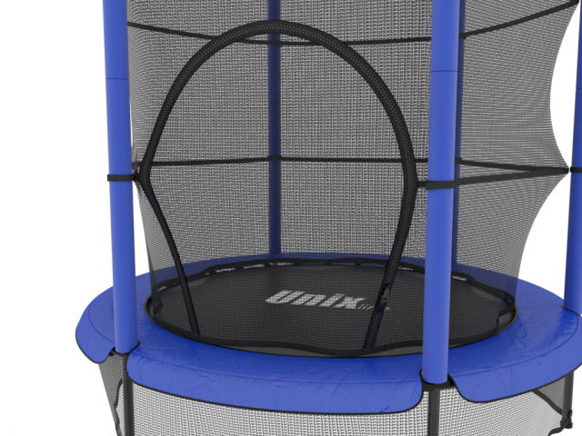 Батут UNIX line Kids 4,6 ft Blue (140 cm)