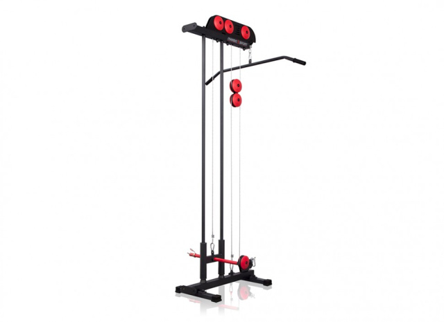 Тяга сверху/Горизонтальная тяга на свободном весе Marbo MS-W103