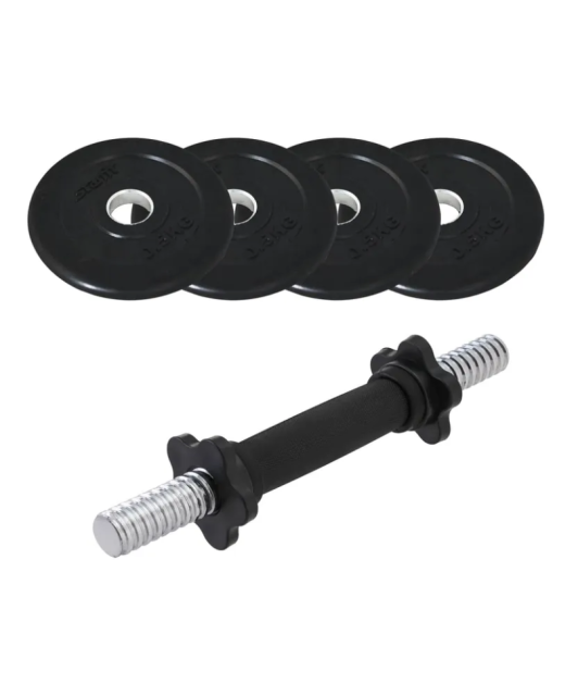 Гантель разборная обрезиненная STARFIT DB-716, 3 кг Гантель разборная обрезиненная STARFIT DB-716, 3 кг