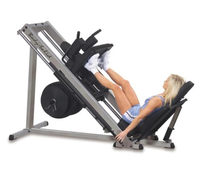 Гак-машина/Жим ногами под углом 45 Body-Solid GLPH2100