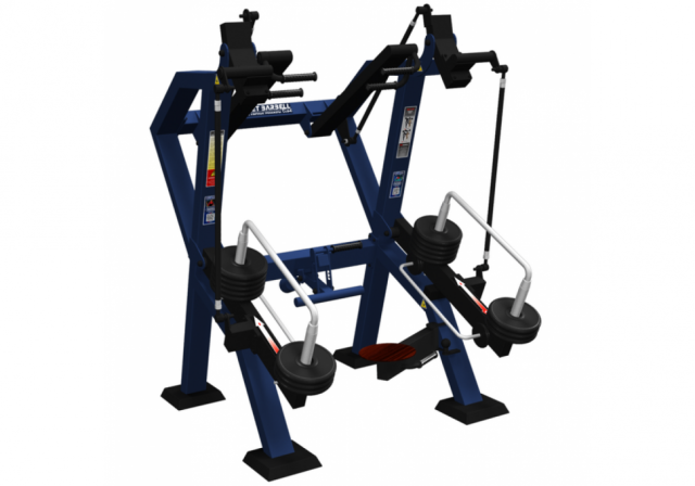Гиперэкстензия Barbell МВ 2.15, чёрный Гиперэкстензия Barbell МВ 2.15, чёрный