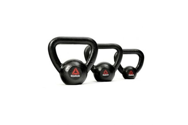 Гиря REEBOK RSWT-12328 Kettlebell, 28 кг, черный Гиря REEBOK RSWT-12328 Kettlebell, 28 кг, черный