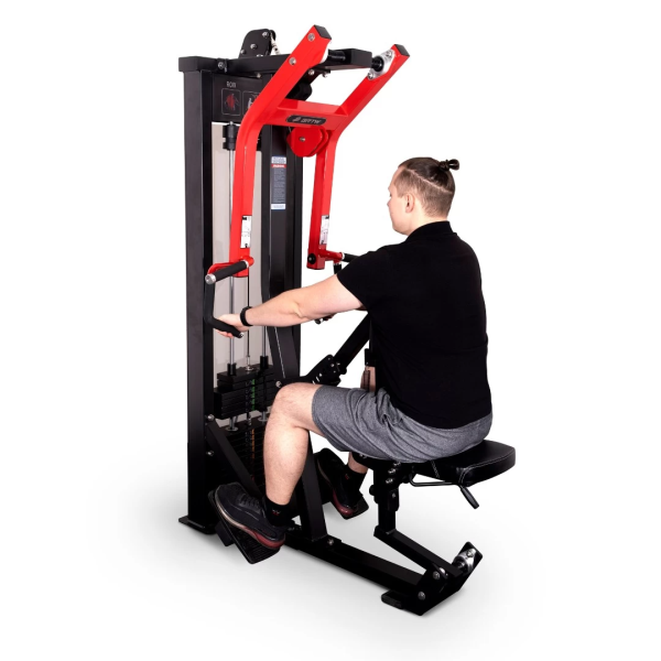 Горизонтальная тяга Protrain CP108 (черно-красный)