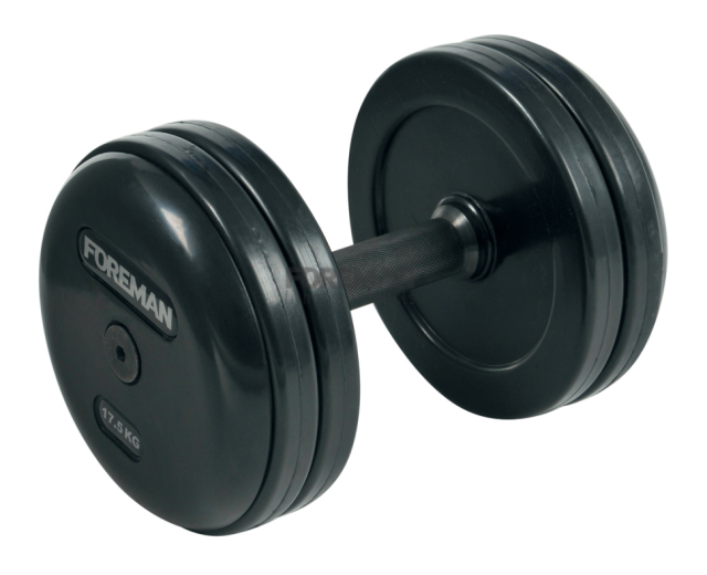 Гантели FOREMAN фиксир. обрезиненные в сборе, 40 кг