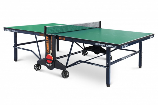 Теннисный стол GAMBLER Edition Indoor GREEN GTS-2 Теннисный стол GAMBLER Edition Indoor GREEN GTS-2