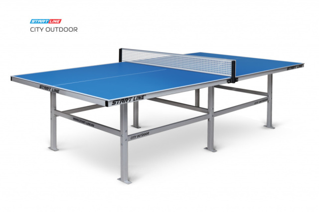 Теннисный стол Start line City Outdoor с сеткой BLUE Теннисный стол Start line City Outdoor с сеткой BLUE