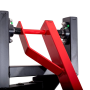Наклонный грудной жим на свободных весах Protrain PP101 (черно-красный)