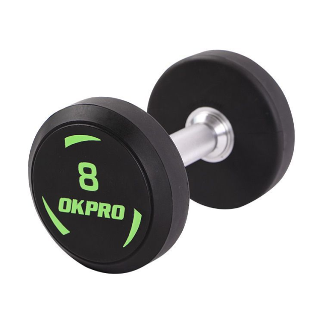 Гантельный ряд полиуретановый OKPRO OK1036 от 42 кг до 50 кг (5 пар)