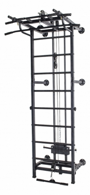 Шведская стенка СК "Flexter" "Крафт" SystemLight, чёрный