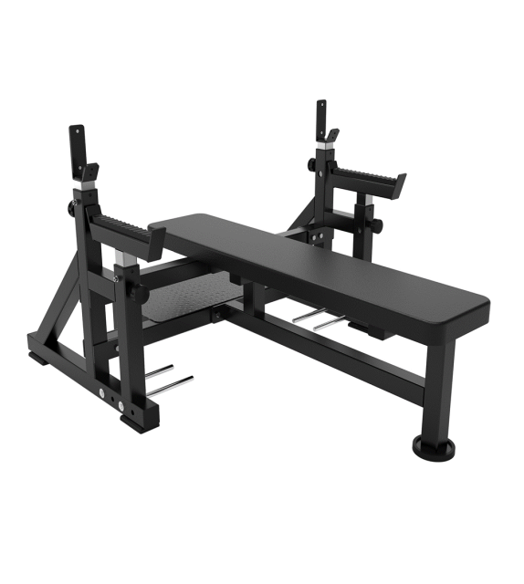 Скамья для жима лежа со страховочными упорами STEELFRAME 76 Скамья для жима лежа со страховочными упорами STEELFRAME 76
