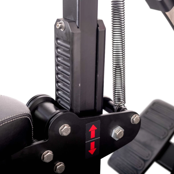 Горизонтальная тяга Protrain CP108 (черно-красный)