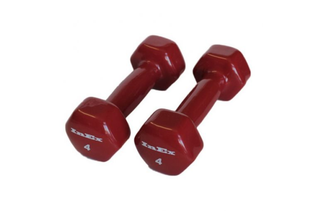 Гантели для аэробики в виниле INEX IN-VD4, 1.80 кг. (пара) Гантели для аэробики в виниле INEX IN-VD4, 1.80 кг. (пара)