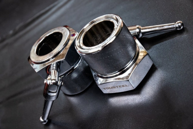 Замки олимпийские YOUSTEEL Competition Collars, 2.5кг, пара