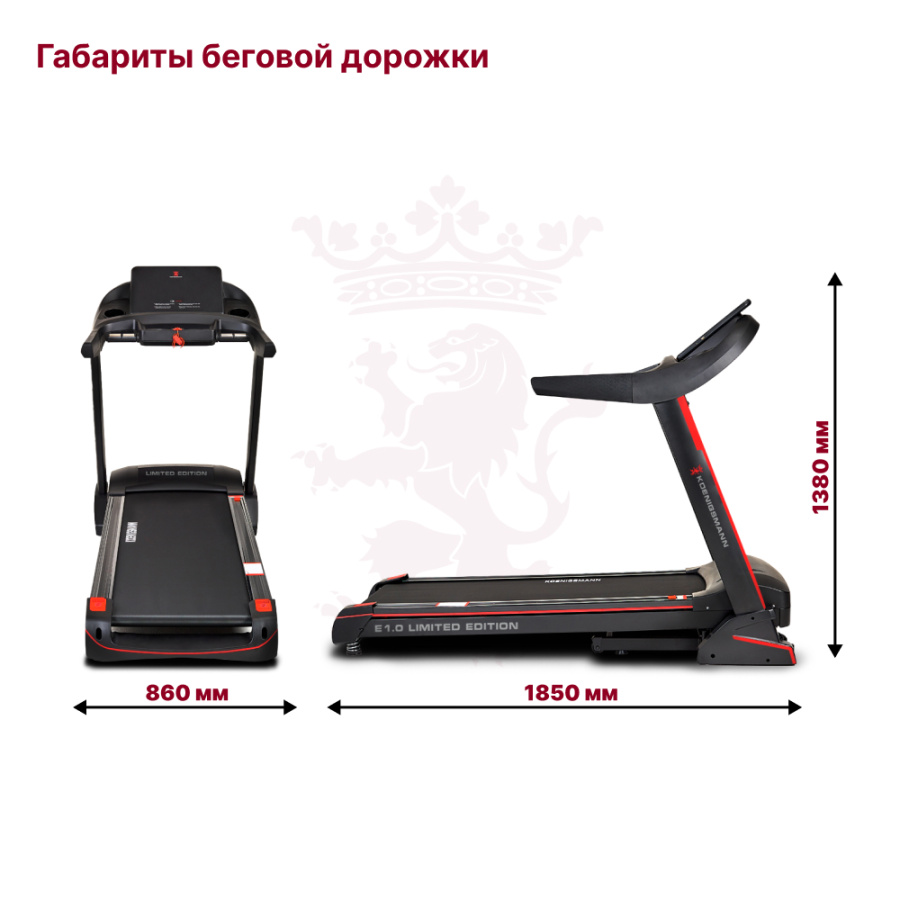 Беговая дорожка KOENIGSMANN E LIMITED EDITION