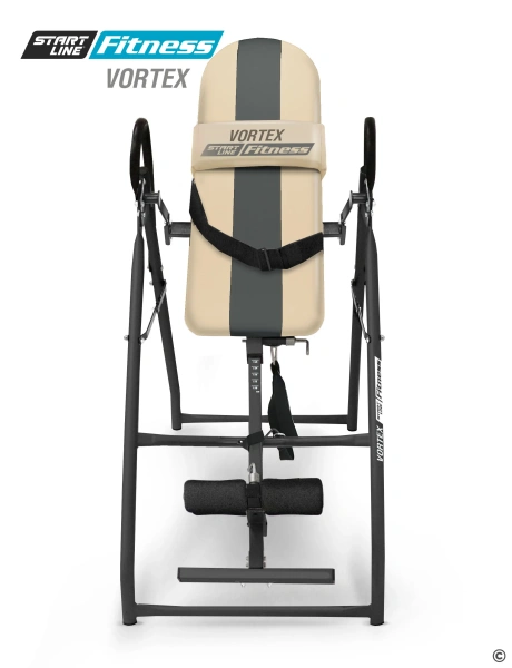 Инверсионный стол Vortex бежево-серый c подушкой