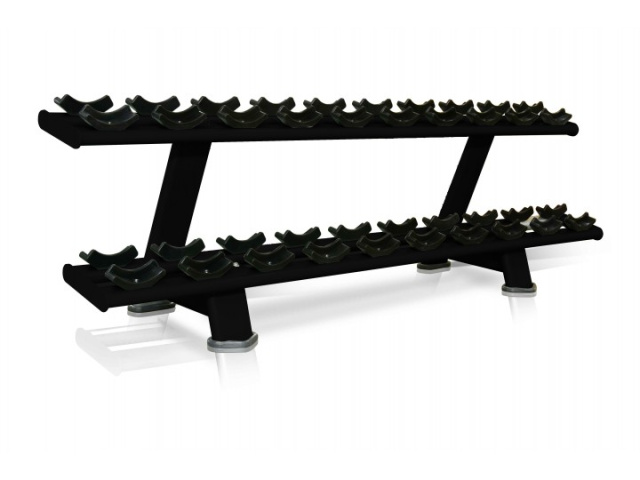 Стойка для гантелей двухрядная UltraGym UG-CL201 (на 10 пар)