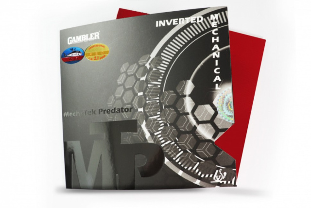 Накладка на ракетку GAMBLER MECH-TEK 2.1MM RED Накладка на ракетку GAMBLER MECH-TEK 2.1MM RED