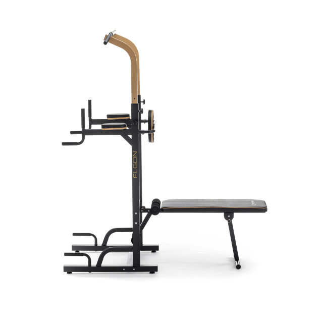Турник 3 в 1 со скамьей домашний OXYGEN FITNESS ELGON Турник 3 в 1 со скамьей домашний OXYGEN FITNESS ELGON