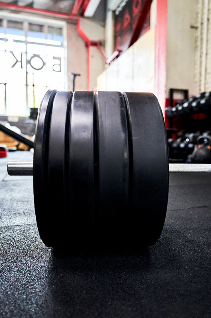 Диск EVO BUMPER PLATE, 15кг, чёрный