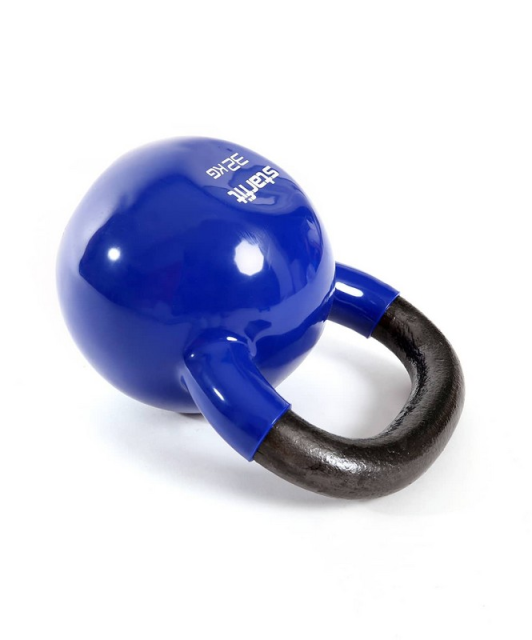 Гиря виниловая STARFIT DB-401 32 кг, темно-синий Гиря виниловая STARFIT DB-401 32 кг, темно-синий