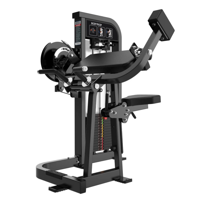 Бицепс/трицепс сидя Protrain CP134 (полностью черный) Бицепс/трицепс сидя Protrain CP134 (полностью черный)