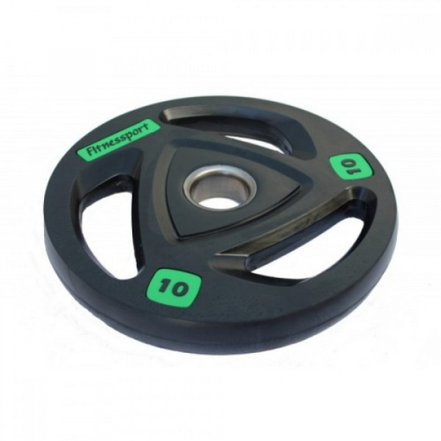 Диск олимпийский обрезиненный FitnesSport RCP17 (10кг)