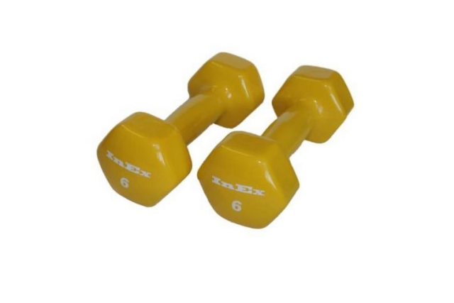 Гантели для аэробики в виниле INEX IN-VD6, 2.70 кг. (пара) Гантели для аэробики в виниле INEX IN-VD6, 2.70 кг. (пара)