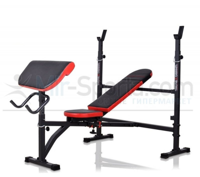 Регулируемая стойка для жимов и приседаний CarFitness TS- WB09278