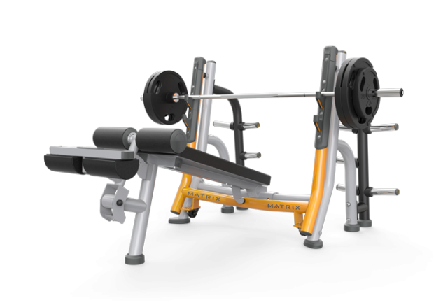 Скамья для жима с отрицательным наклоном Matrix Magnum A680 Скамья для жима с отрицательным наклоном Matrix Magnum A680