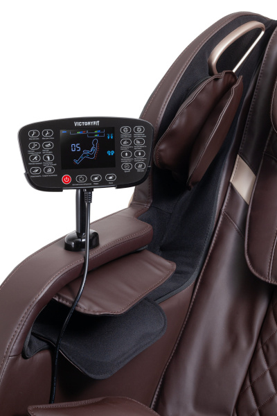 Массажное кресло VictoryFit VF-M67 (коричневый)