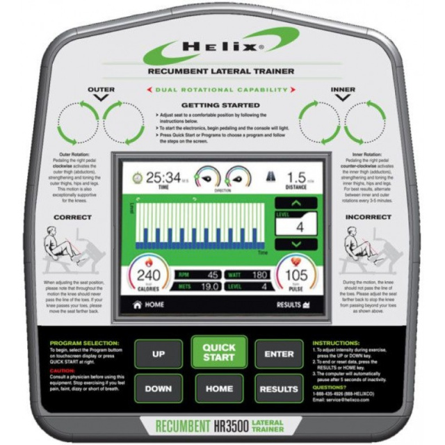 Степпер Helix HR3500 Touch Степпер Helix HR3500 Touch