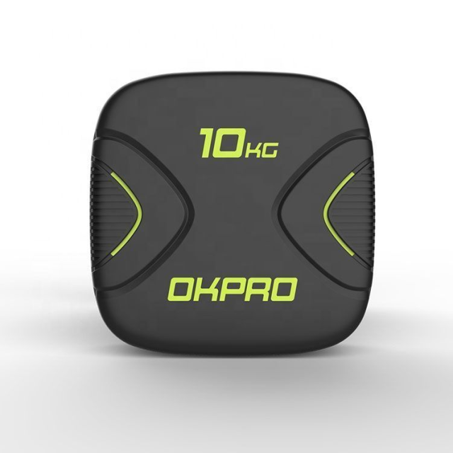 Гантельный ряд полиуретановый OKPRO OK1036D от 27,5 кг до 50 кг (10 пар)