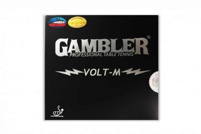 Накладка на ракетку GAMBLER VOLT M 2.1MM RED Накладка на ракетку GAMBLER VOLT M 2.1MM RED