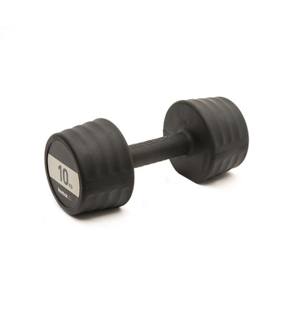 Гантели обрезиненные REEBOK RSWT-16060 Dumbbell, 2х10 кг, чёрный Гантели обрезиненные REEBOK RSWT-16060 Dumbbell, 2х10 кг, чёрный