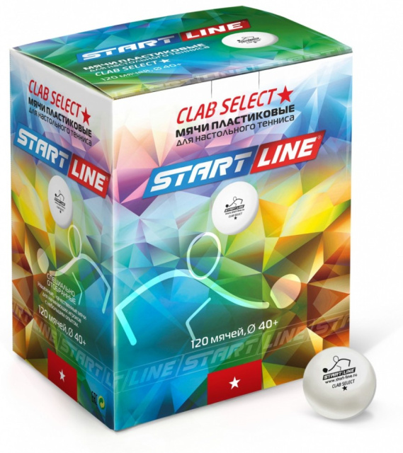 Мячи Start line Club Select 1* New (120 шт.) Мячи Start line Club Select 1* New (120 шт.)