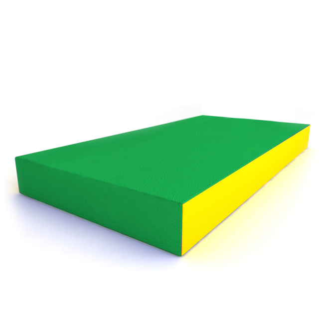 Мягкий щит Romana одинарный 0,5м (светло-зеленый/желтый)