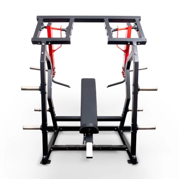 Плечевой жим на свободных весах Protrain PP121 (черно-красный)