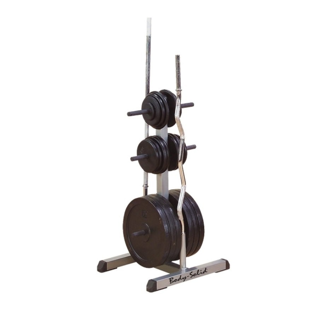 Подставка для олимпийских дисков и грифов Body Solid GSWT Подставка для олимпийских дисков и грифов Body Solid GSWT