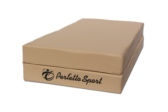 Мат Perfetto Sport № 3 (100 х 100 х 10) складной бежевый