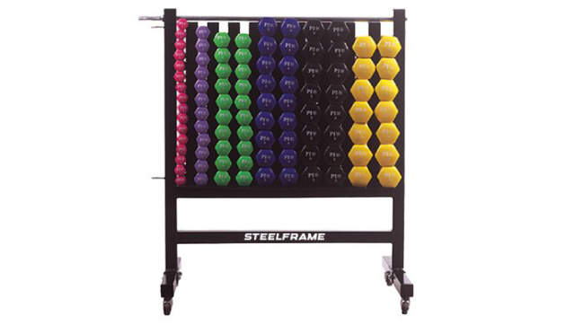 Стойка для фитнес гантелей STEELFRAME FITZONE 7 Стойка для фитнес гантелей STEELFRAME FITZONE 7