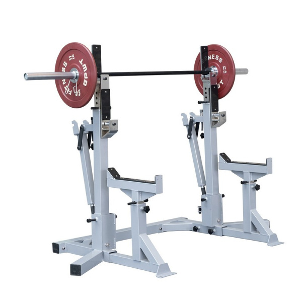 Скамья для жима олимпийская  домкратная / стойка для приседаний IPF Gymmaster SS-27
