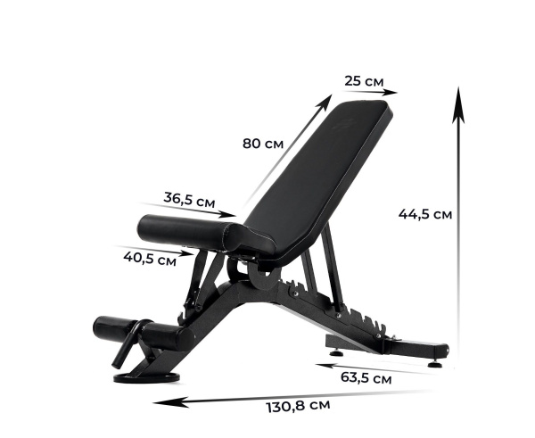 Скамья силовая универсальная DFC D399