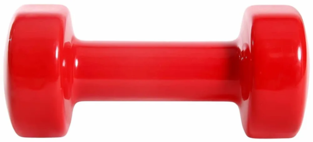Гантель виниловая STARFIT DB-101, 3 кг, красный Гантель виниловая STARFIT DB-101, 3 кг, красный