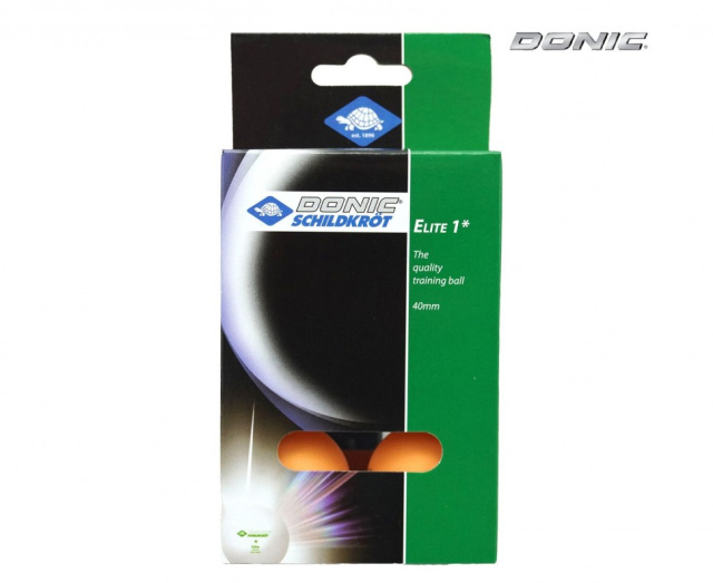 Мячики для н/тенниса DONIC ELITE 1, 6 штук, оранжевый Мячики для н/тенниса DONIC ELITE 1, 6 штук, оранжевый
